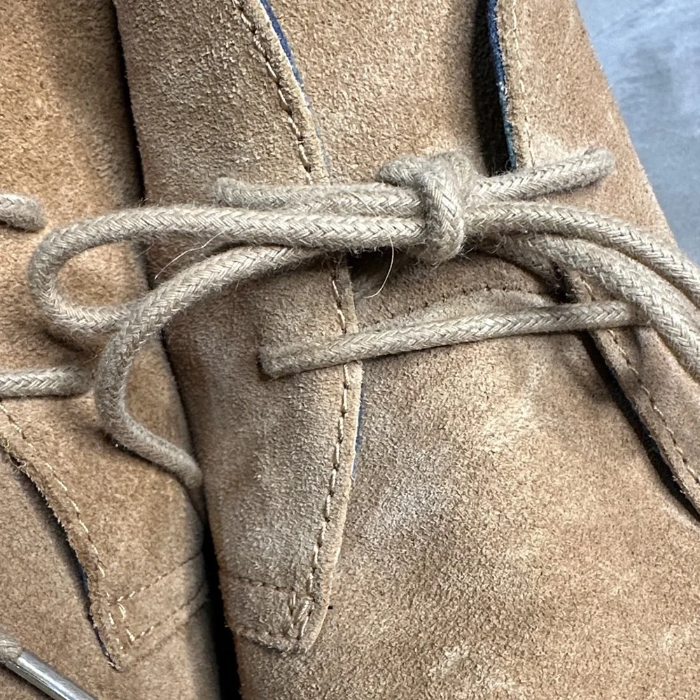 Lucky Brand Tan Chukka Suede Boots for Men‎ Size 9 1/2